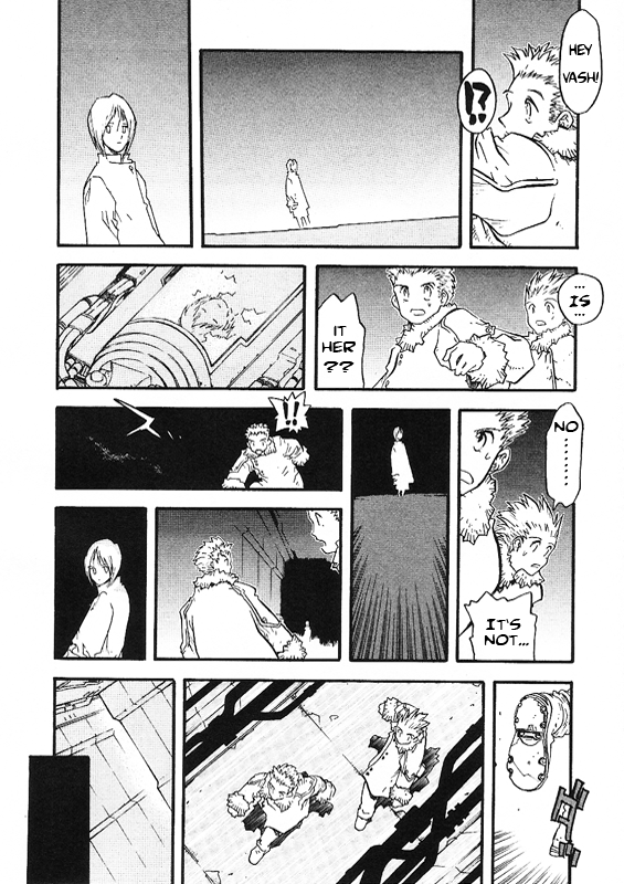 Trigun MAXIMUM Chapter 40 page 21 - Chapter 40: Happy Days.