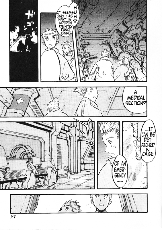 Trigun MAXIMUM Chapter 40 page 22 - Chapter 40: Happy Days.
