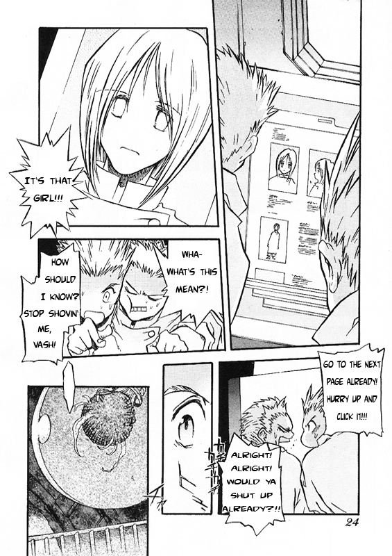Trigun MAXIMUM Chapter 40 page 25 - Chapter 40: Happy Days.