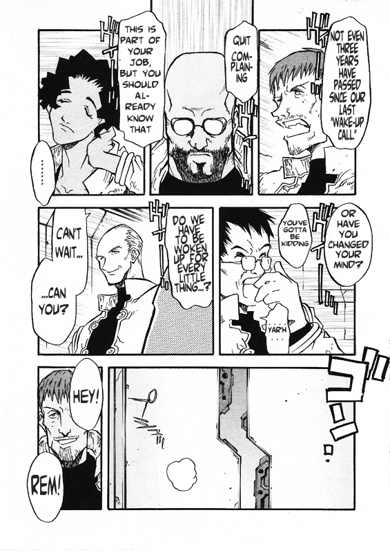 Trigun MAXIMUM Chapter 40 page 8 - Chapter 40: Happy Days.