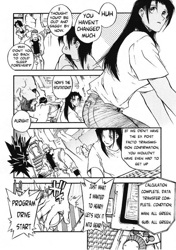 Trigun MAXIMUM Chapter 40 page 9 - Chapter 40: Happy Days.