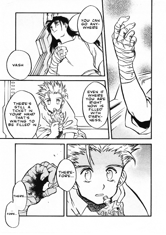 Trigun MAXIMUM Chapter 41 page 24 - Chapter 41: Separate Ways