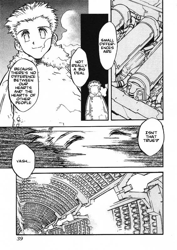 Trigun MAXIMUM Chapter 41 page 5 - Chapter 41: Separate Ways