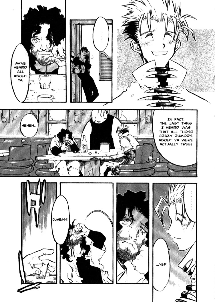 Trigun MAXIMUM Chapter 43 page 11 - Chapter 43: Deadbeats n' Blues