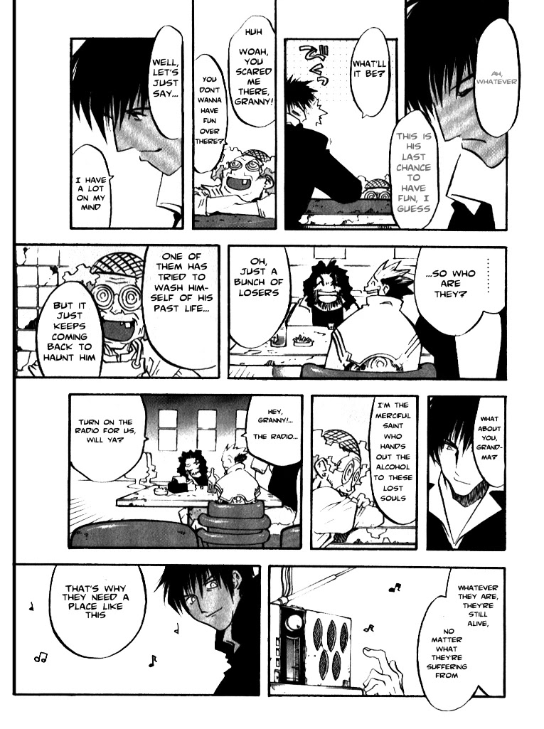 Trigun MAXIMUM Chapter 43 page 13 - Chapter 43: Deadbeats n' Blues