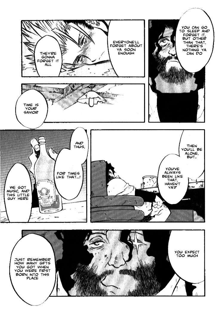 Trigun MAXIMUM Chapter 43 page 15 - Chapter 43: Deadbeats n' Blues