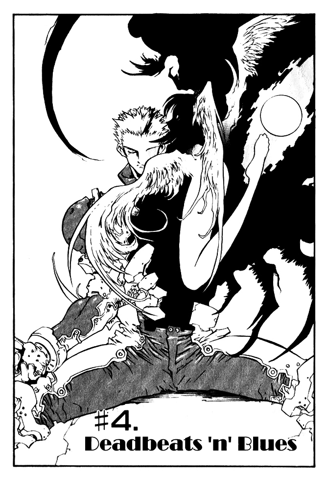 Trigun MAXIMUM Chapter 43 page 2 - Chapter 43: Deadbeats n' Blues
