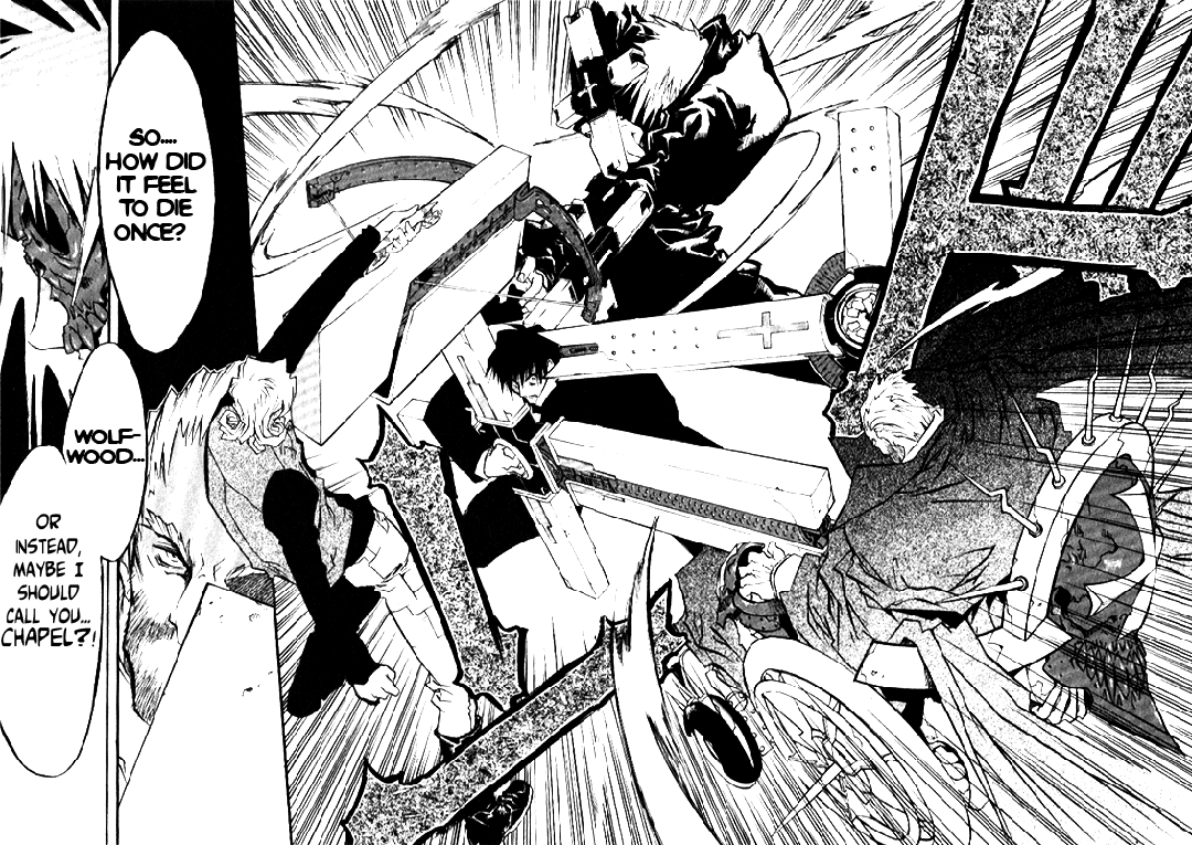 Trigun MAXIMUM Chapter 44 page 16 - Chapter 44: A Late Arrival to the End of the World