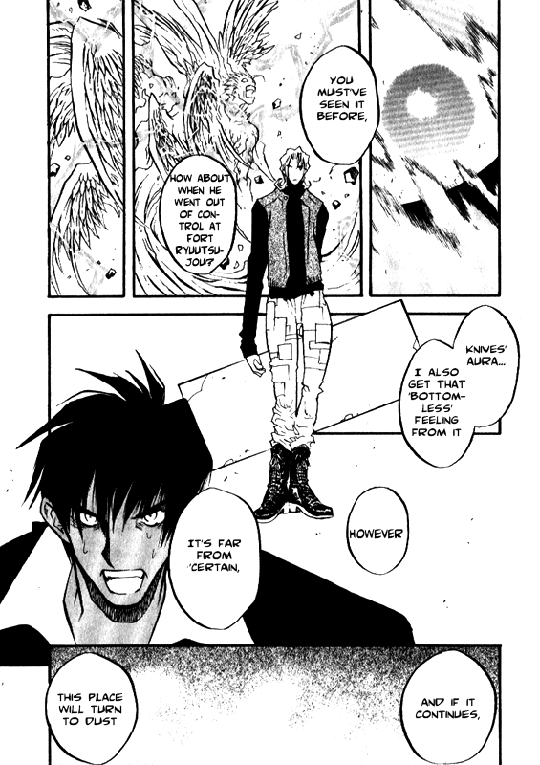 Trigun MAXIMUM Chapter 44 page 22 - Chapter 44: A Late Arrival to the End of the World