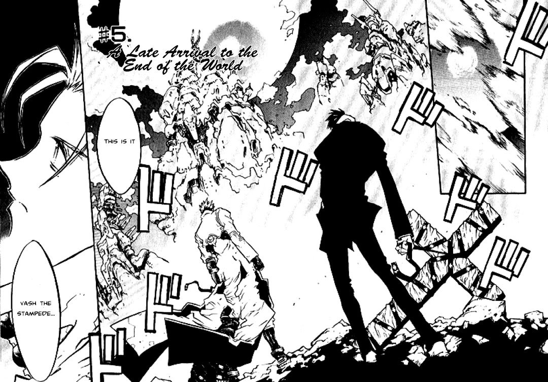 Trigun MAXIMUM Chapter 44 page 3 - Chapter 44: A Late Arrival to the End of the World