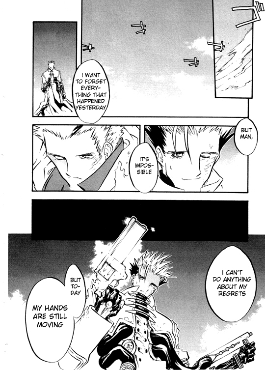 Trigun MAXIMUM Chapter 45 page 22 - Chapter 45: Conflict