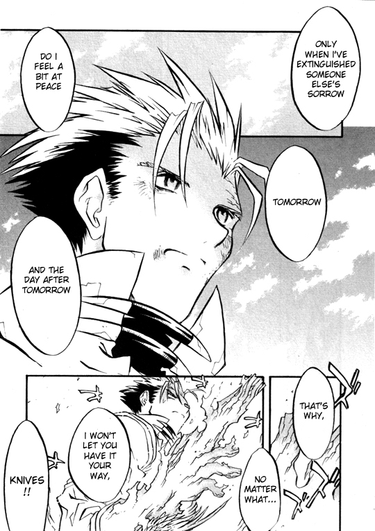 Trigun MAXIMUM Chapter 45 page 23 - Chapter 45: Conflict