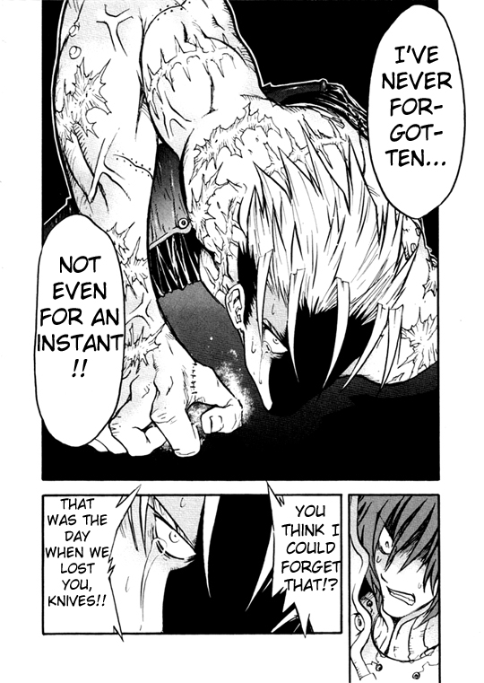 Trigun MAXIMUM Chapter 46 page 28 - Chapter 46: Invasion