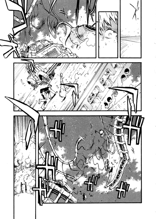 Trigun MAXIMUM Chapter 46 page 5 - Chapter 46: Invasion