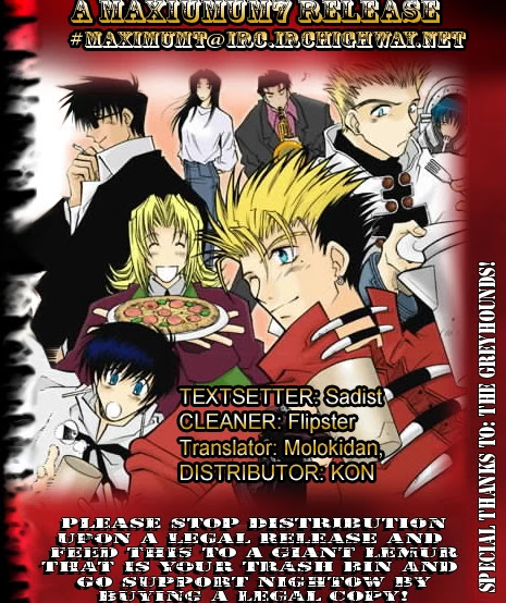 Trigun MAXIMUM Chapter 47 page 1 - Chapter 47: Silent Ruin