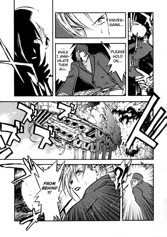Trigun MAXIMUM Chapter 48 page 24 - Chapter 48: Counter-Attack