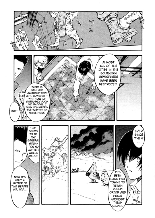 Trigun MAXIMUM Chapter 48 page 4 - Chapter 48: Counter-Attack