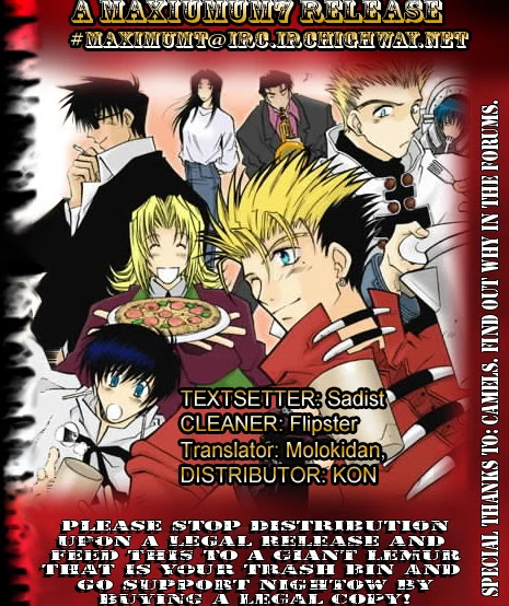 Trigun MAXIMUM Chapter 49 page 1 - Chapter 49: Escape
