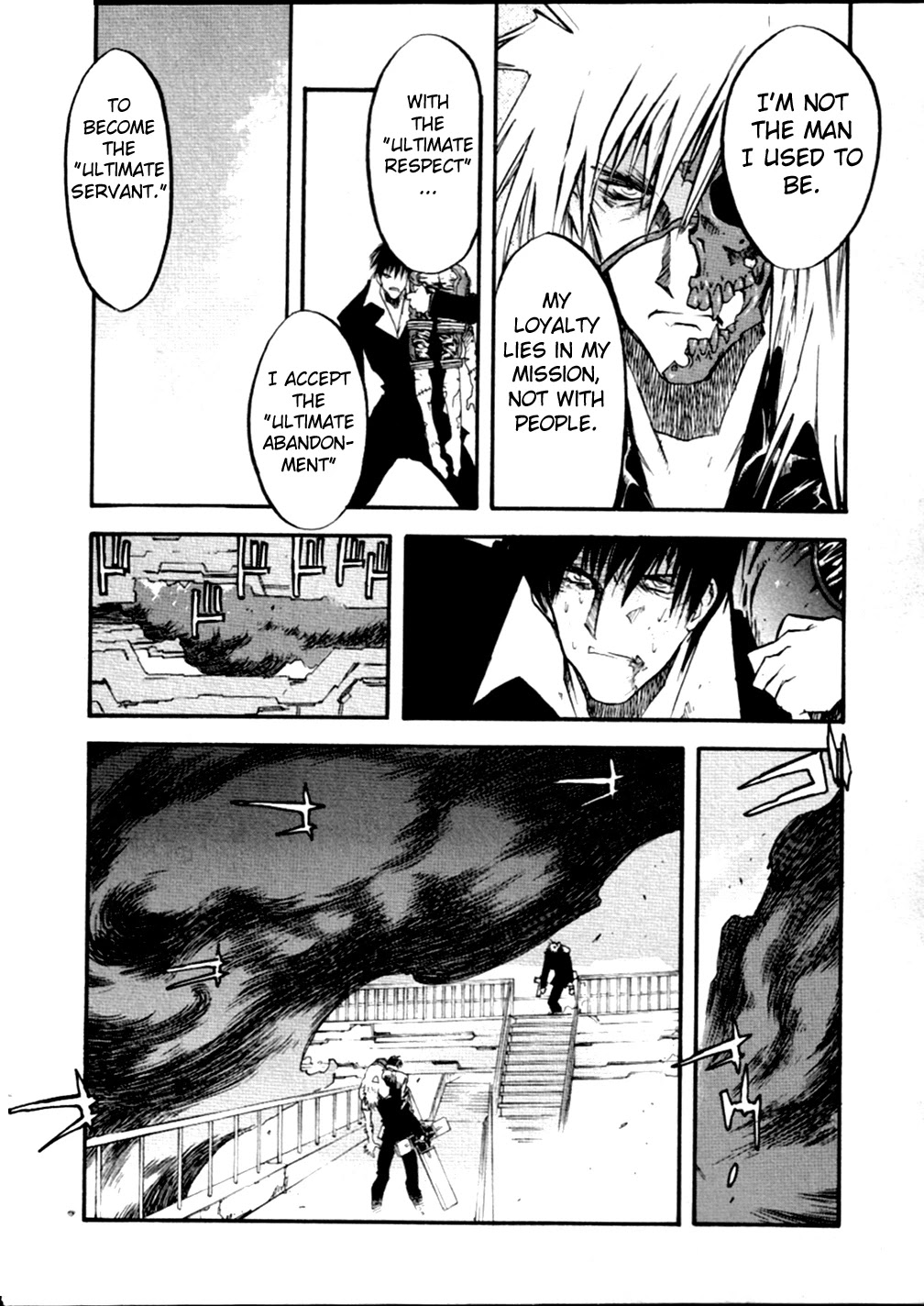 Trigun MAXIMUM Chapter 49 page 13 - Chapter 49: Escape