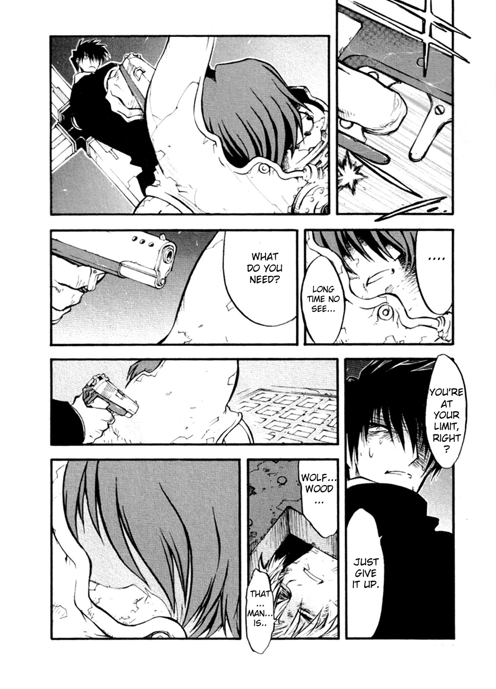Trigun MAXIMUM Chapter 49 page 3 - Chapter 49: Escape