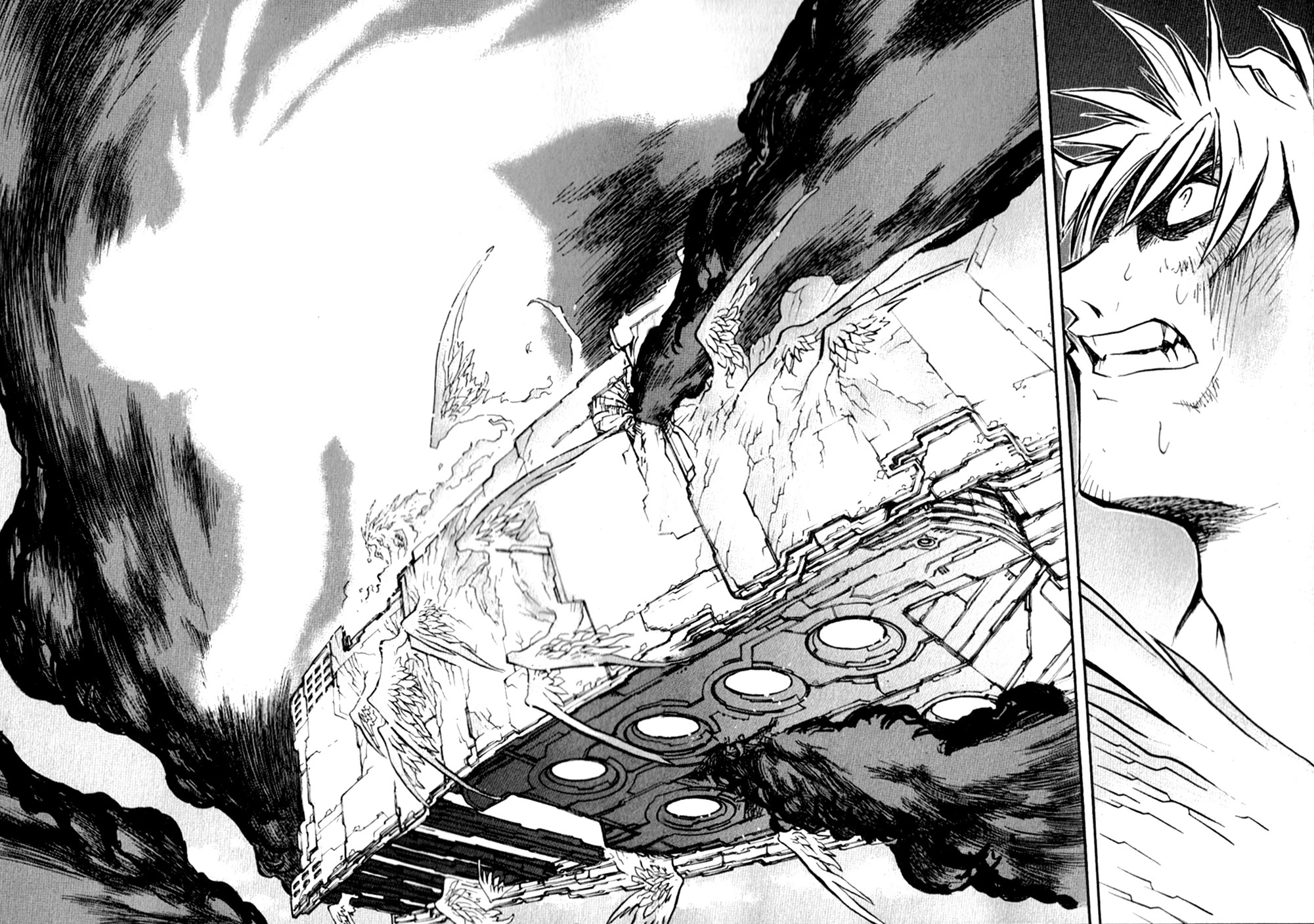 Trigun MAXIMUM Chapter 49 page 36 - Chapter 49: Escape