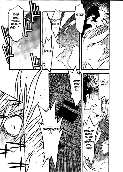 Trigun MAXIMUM Chapter 49 page 42 - Chapter 49: Escape