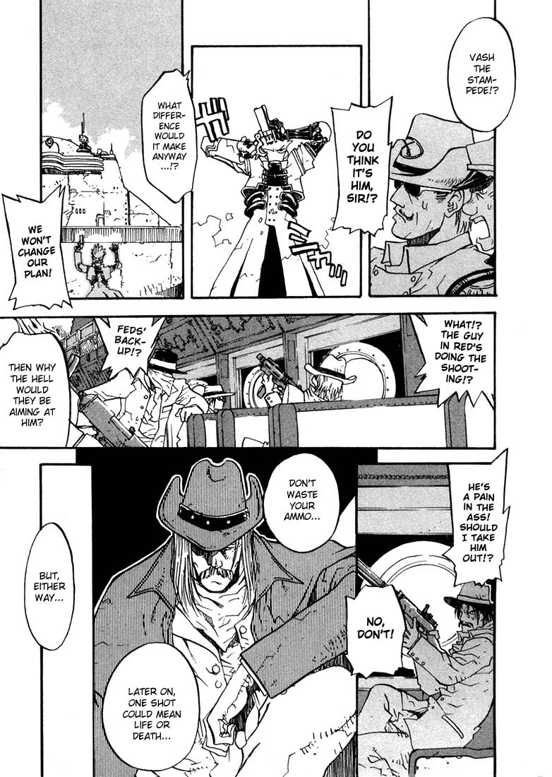 Trigun MAXIMUM Chapter 5 page 6 - Chapter 5: Dancing Revolver