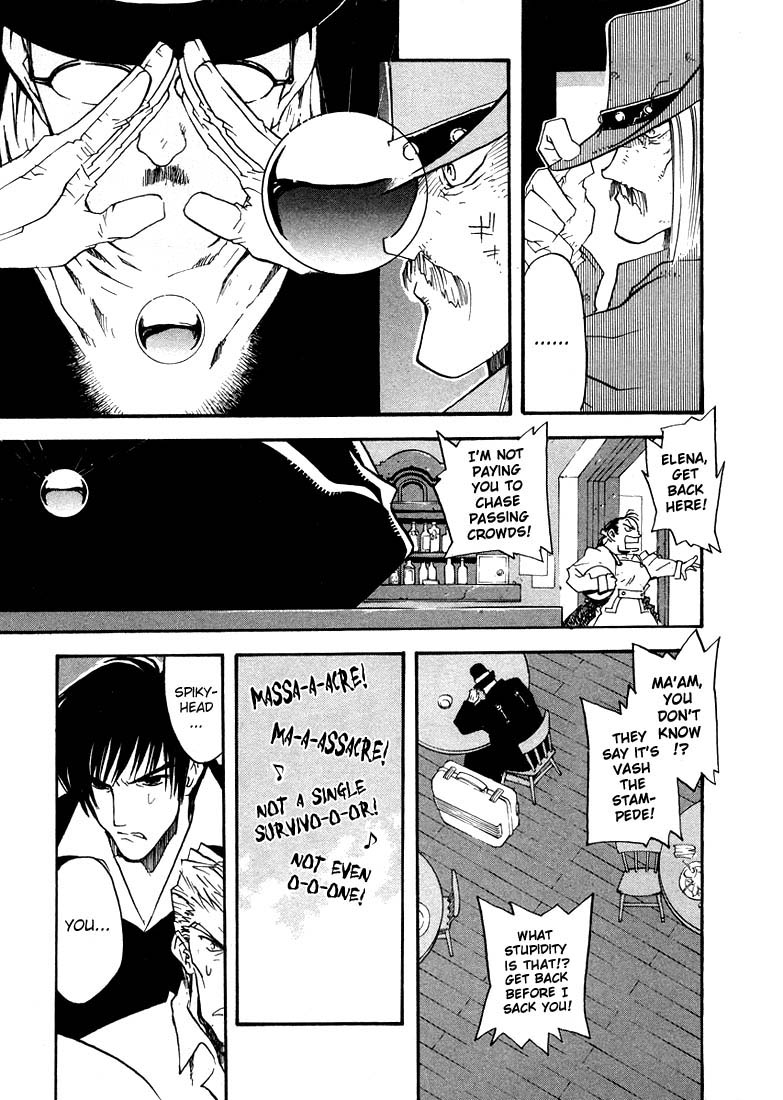 Trigun MAXIMUM Chapter 5 page 8 - Chapter 5: Dancing Revolver