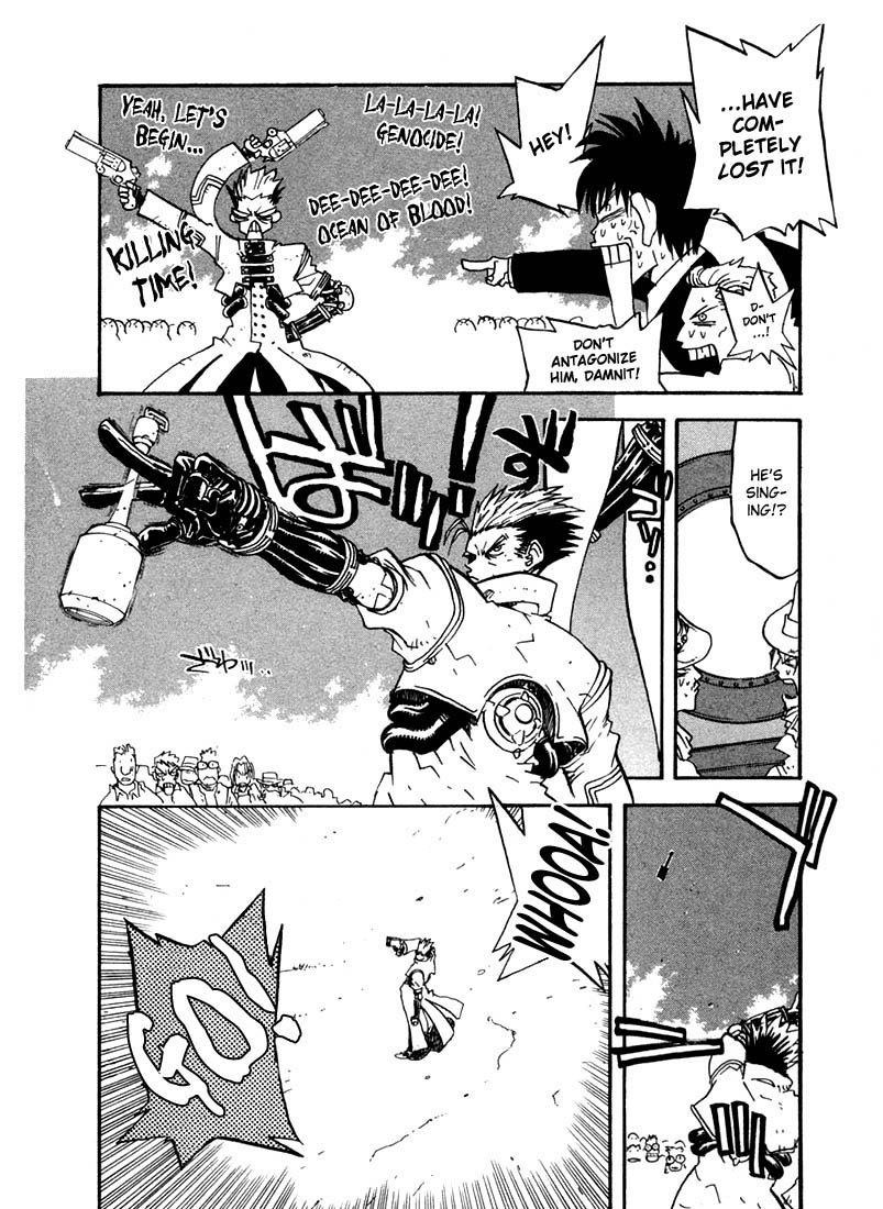 Trigun MAXIMUM Chapter 5 page 9 - Chapter 5: Dancing Revolver