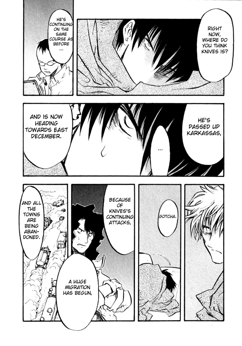 Trigun MAXIMUM Chapter 50 page 17 - Chapter 50: A Fork in the Road