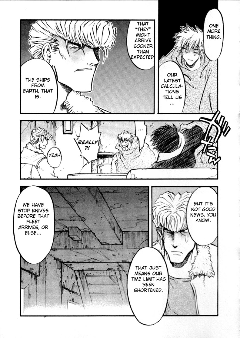 Trigun MAXIMUM Chapter 50 page 18 - Chapter 50: A Fork in the Road