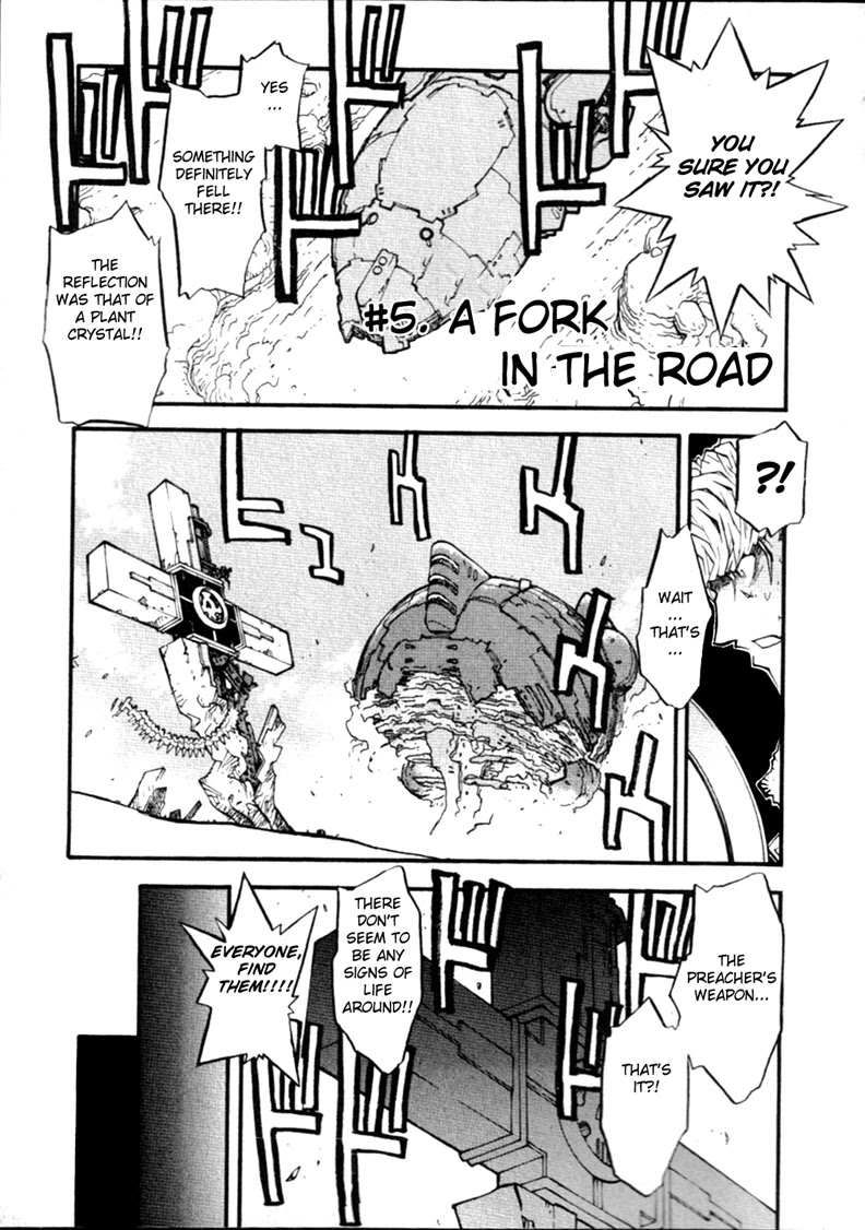 Trigun MAXIMUM Chapter 50 page 2 - Chapter 50: A Fork in the Road
