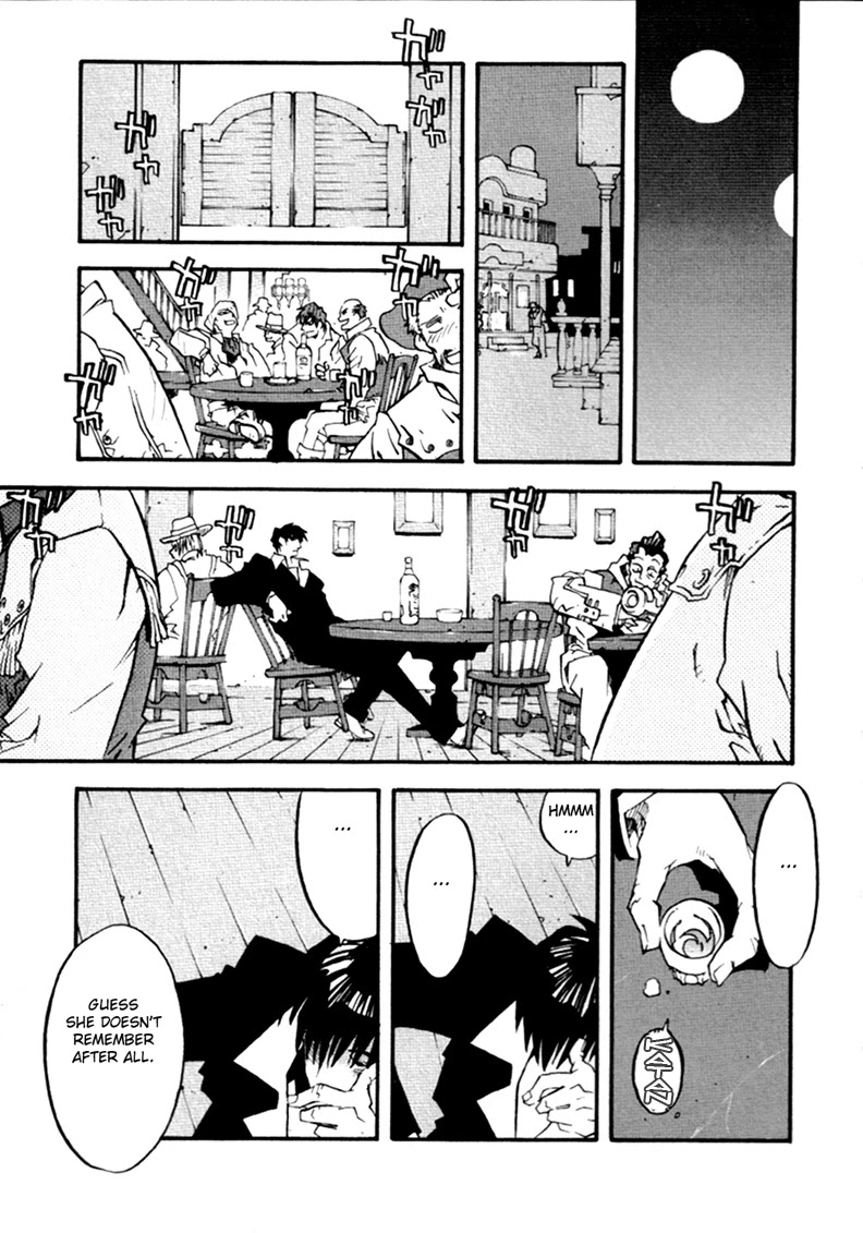 Trigun MAXIMUM Chapter 51 page 13 - Chapter 51: Wolfwood Spin-Off - Freed Bird