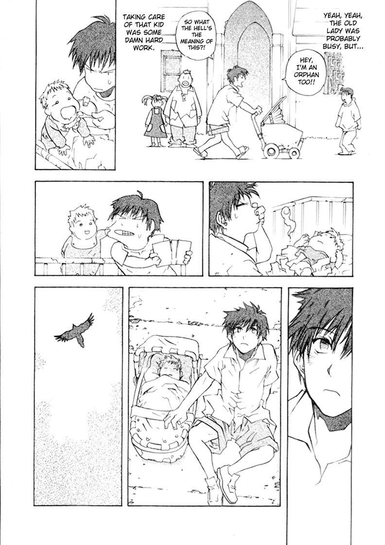Trigun MAXIMUM Chapter 51 page 15 - Chapter 51: Wolfwood Spin-Off - Freed Bird