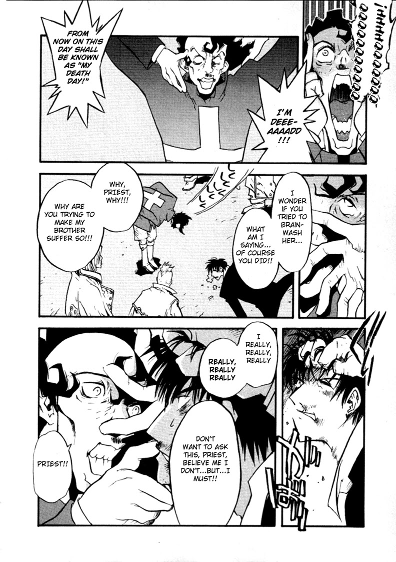 Trigun MAXIMUM Chapter 51 page 22 - Chapter 51: Wolfwood Spin-Off - Freed Bird