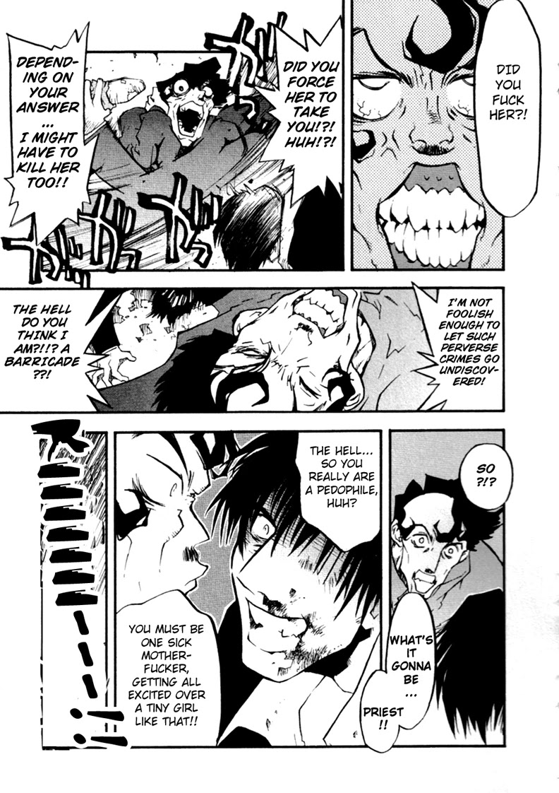 Trigun MAXIMUM Chapter 51 page 23 - Chapter 51: Wolfwood Spin-Off - Freed Bird