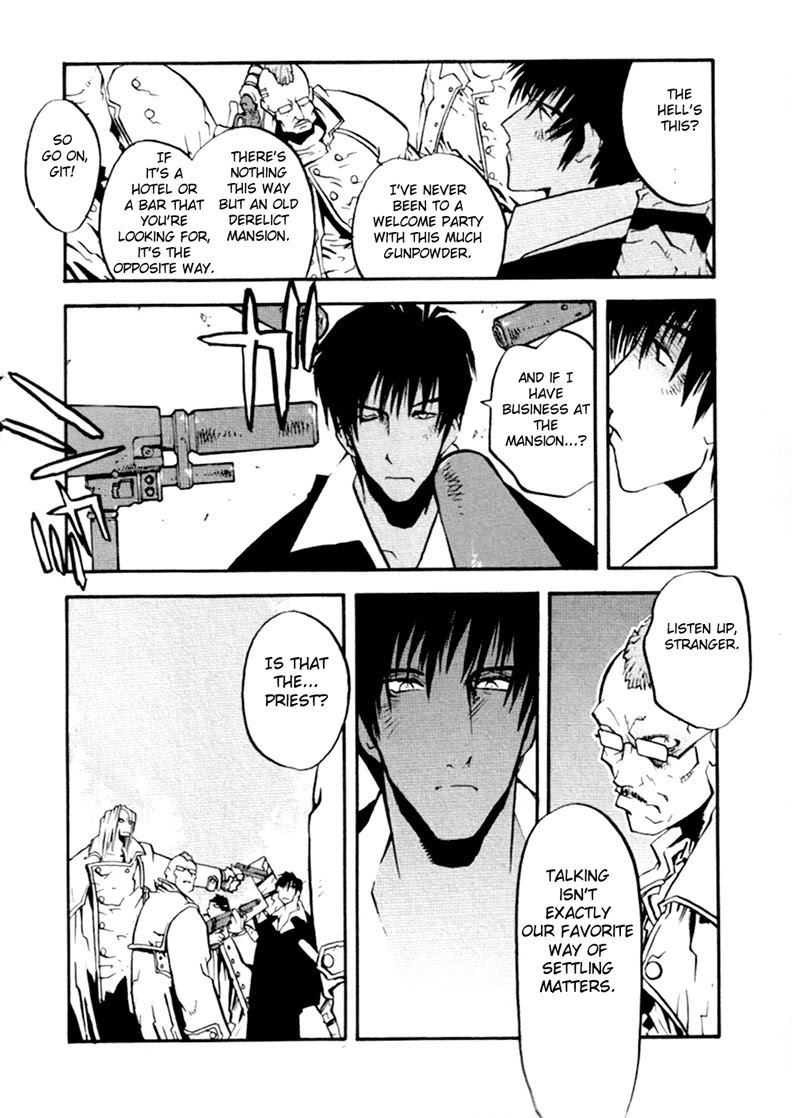 Trigun MAXIMUM Chapter 51 page 6 - Chapter 51: Wolfwood Spin-Off - Freed Bird