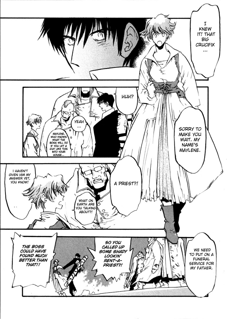 Trigun MAXIMUM Chapter 51 page 7 - Chapter 51: Wolfwood Spin-Off - Freed Bird