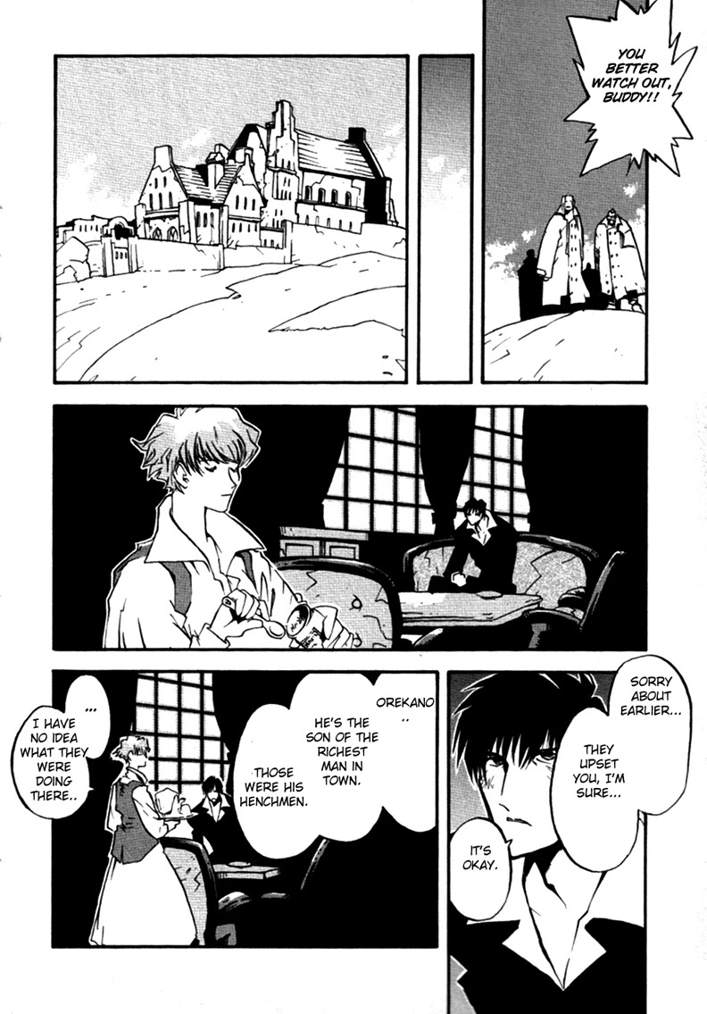 Trigun MAXIMUM Chapter 51 page 8 - Chapter 51: Wolfwood Spin-Off - Freed Bird