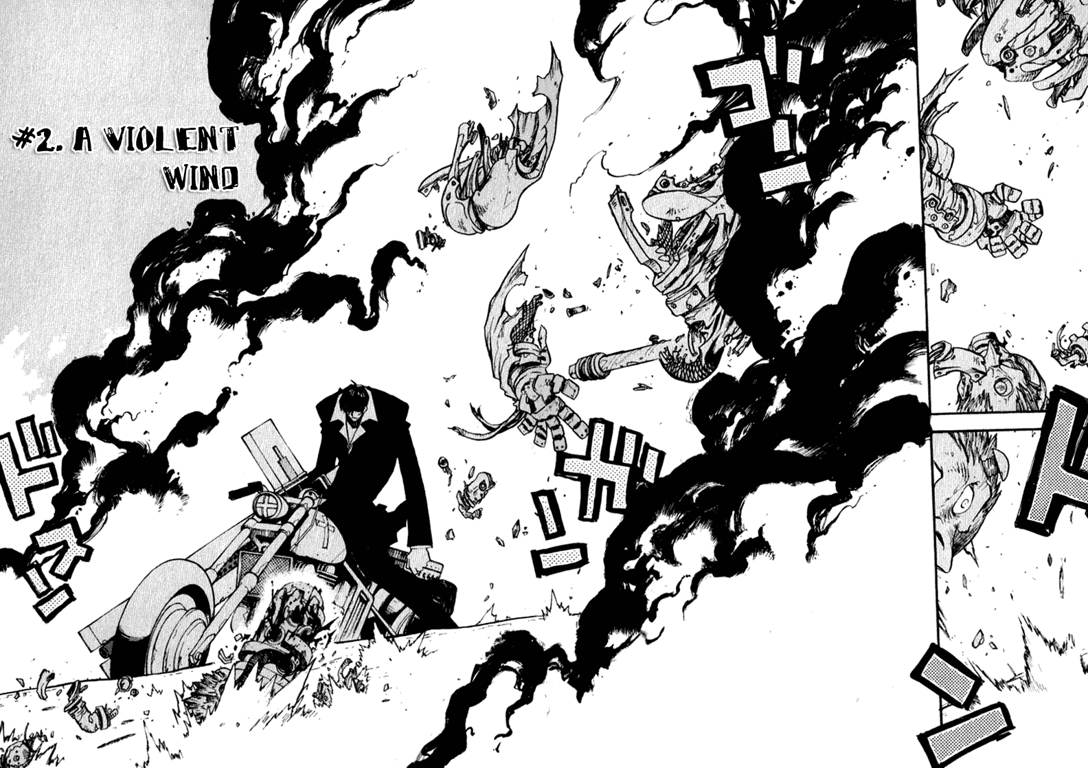 Trigun MAXIMUM Chapter 53 page 2 - Chapter 53: A Violent Wind