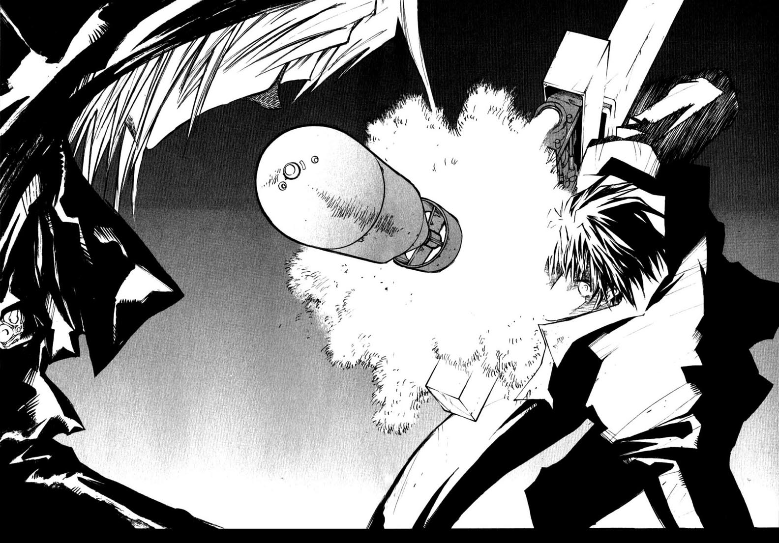 Trigun MAXIMUM Chapter 55 page 24 - Chapter 55: Standing on the Verge of Death