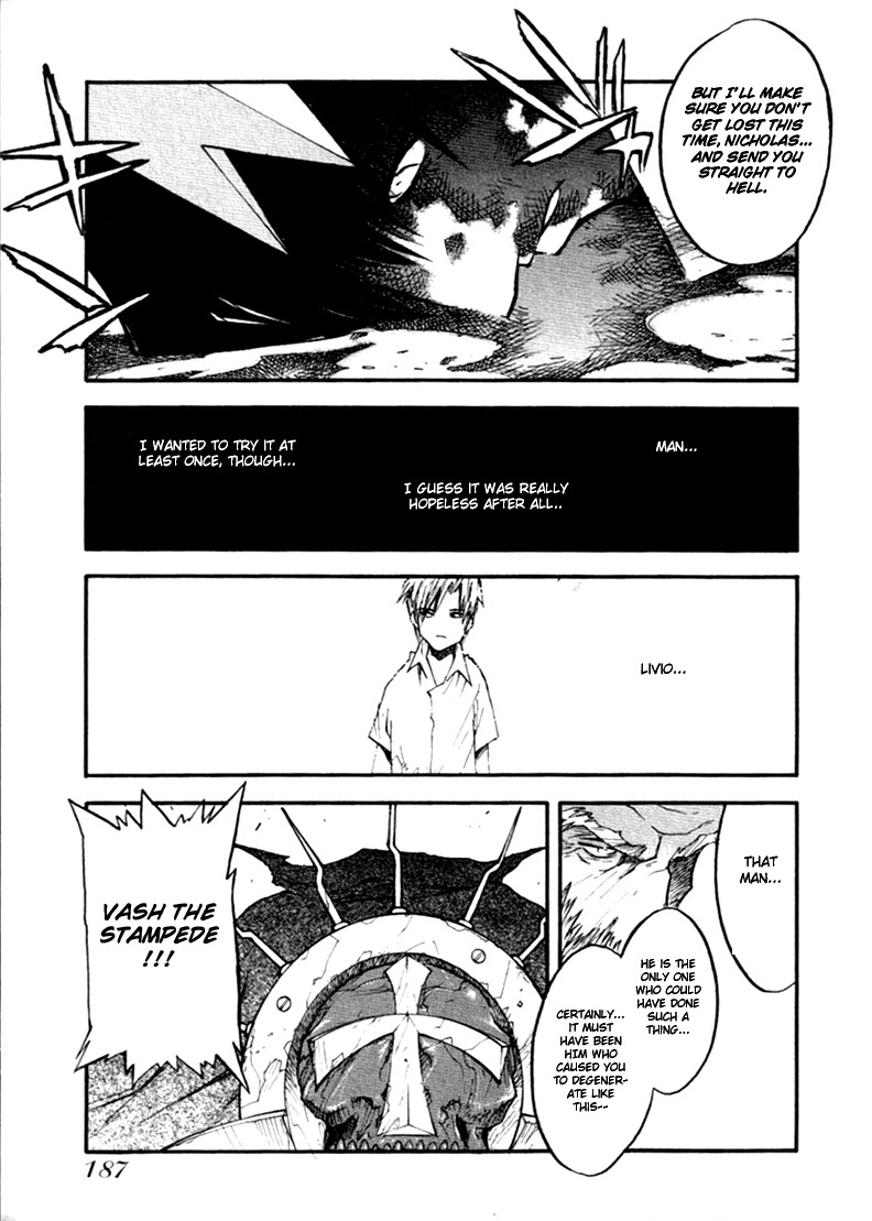 Trigun MAXIMUM Chapter 57 page 21 - Chapter 57: Invincible