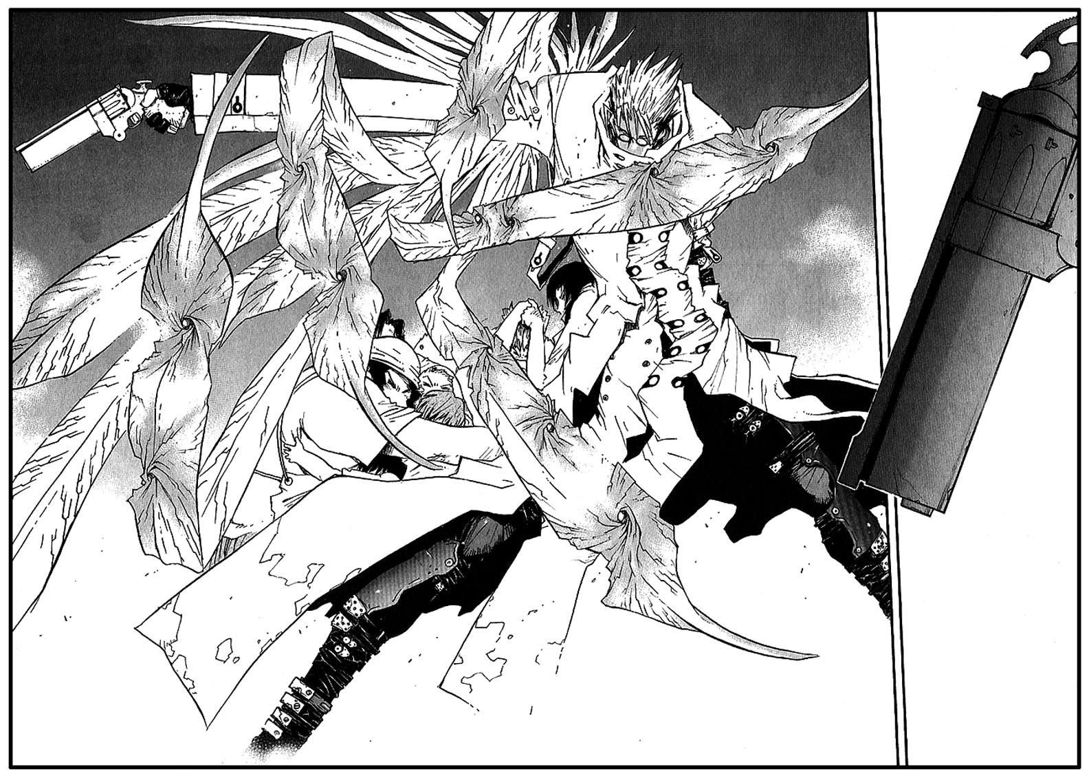 Trigun MAXIMUM Chapter 59 page 28 - Chapter 59: Sworn Friends