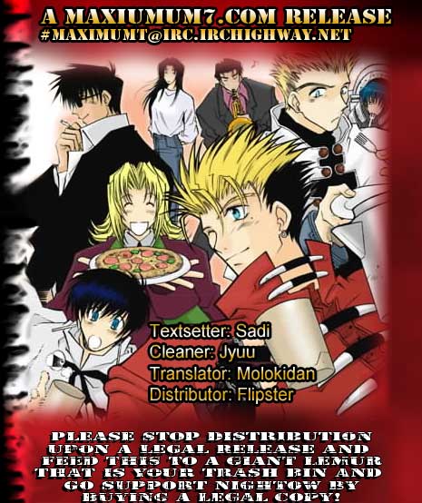 Trigun MAXIMUM Chapter 66 page 1 - Chapter 66: Zero Hour