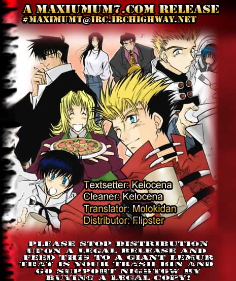 Trigun MAXIMUM Chapter 67 page 1 - Chapter 67: Slapstick Days