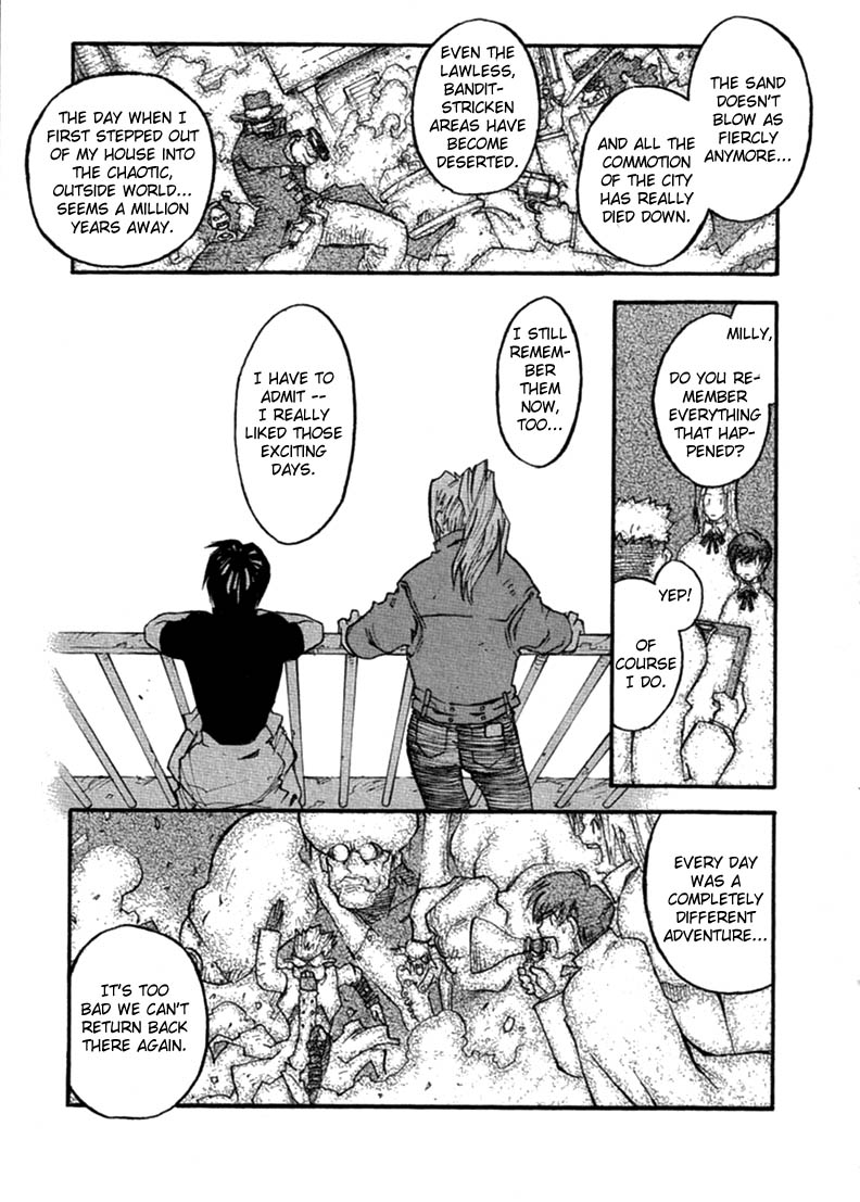 Trigun MAXIMUM Chapter 67 page 12 - Chapter 67: Slapstick Days