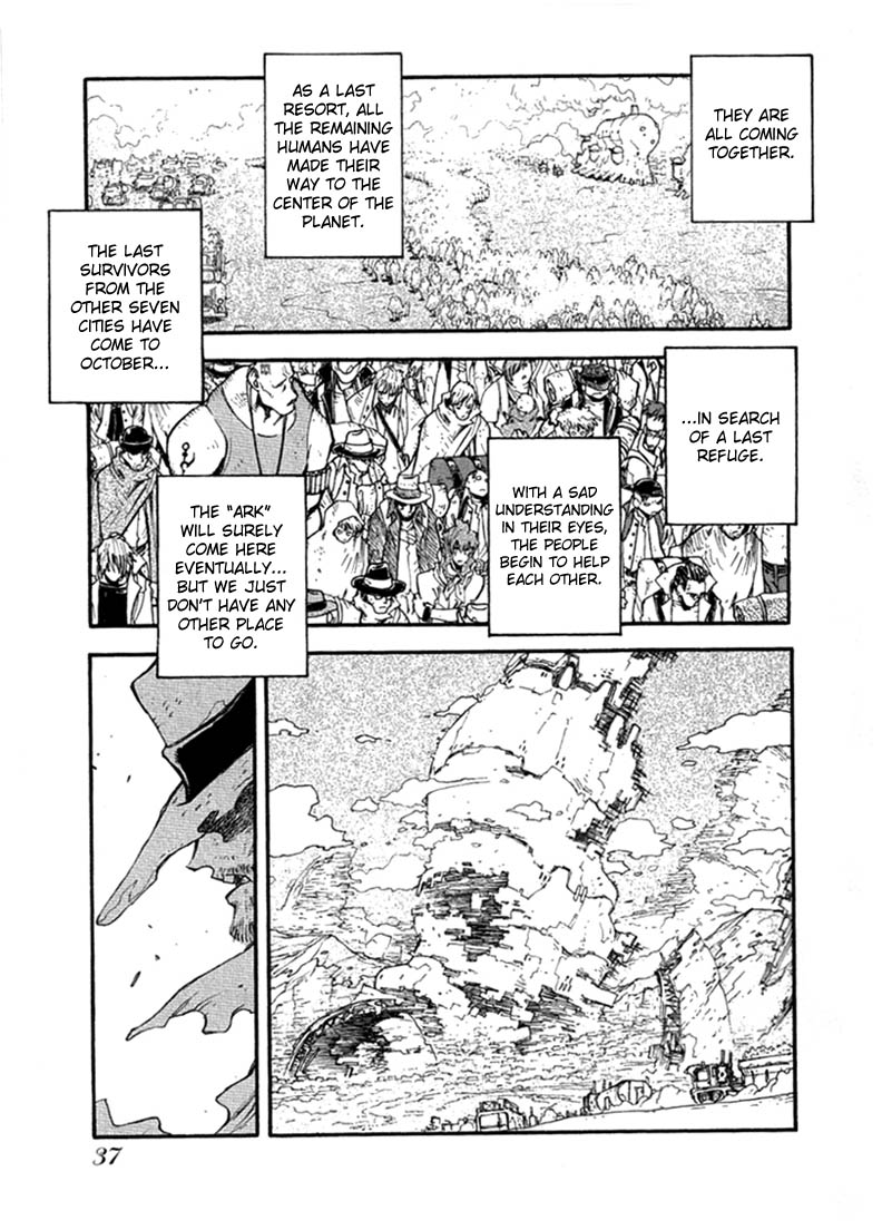 Trigun MAXIMUM Chapter 67 page 4 - Chapter 67: Slapstick Days