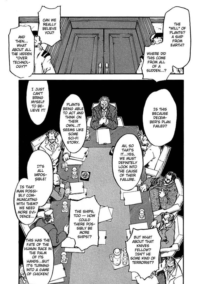 Trigun MAXIMUM Chapter 67 page 7 - Chapter 67: Slapstick Days