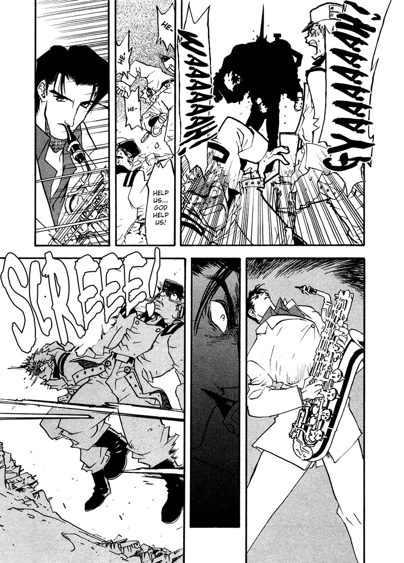 Trigun MAXIMUM Chapter 7 page 19 - Chapter 7: Return of the Blue Wing of Death