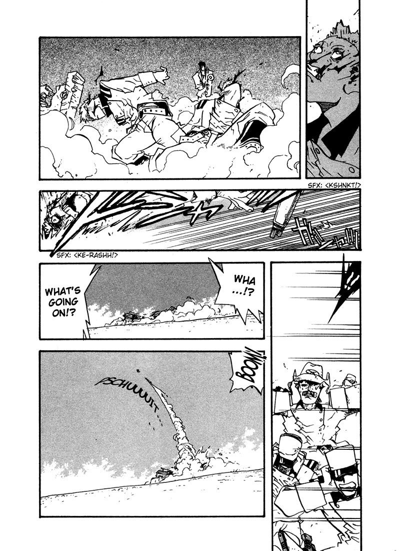 Trigun MAXIMUM Chapter 7 page 20 - Chapter 7: Return of the Blue Wing of Death